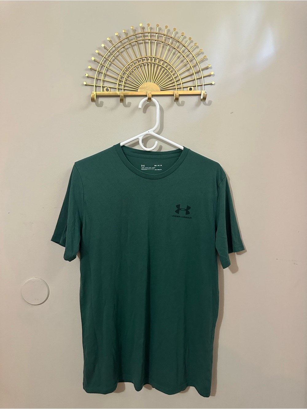 Under Armour Men’s Short Sleeve Crew T-Shirt — Forest Green